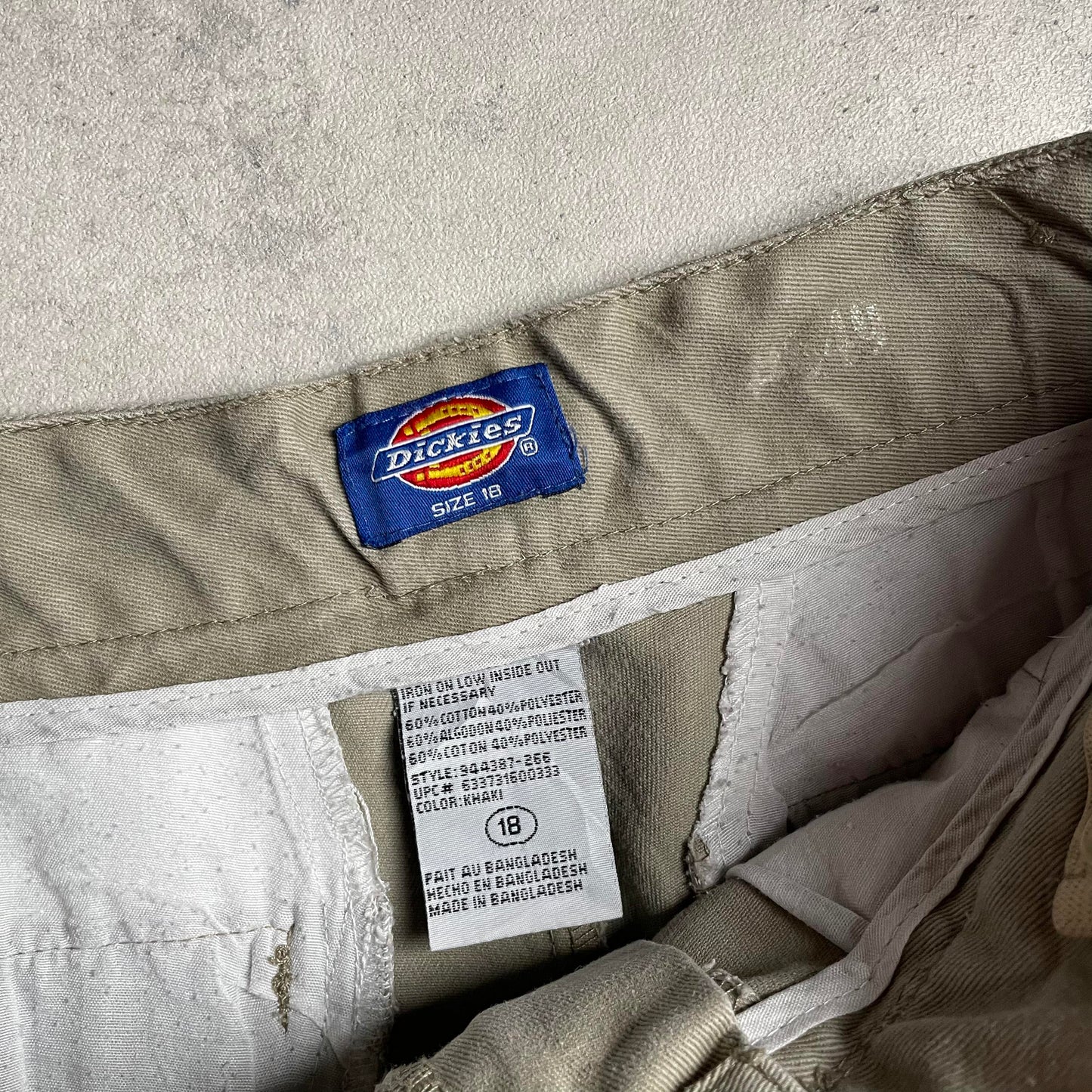 Dickies bézs jorts