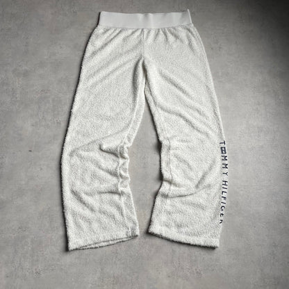 Tommy Hilfiger szőrmés high waist nadrág