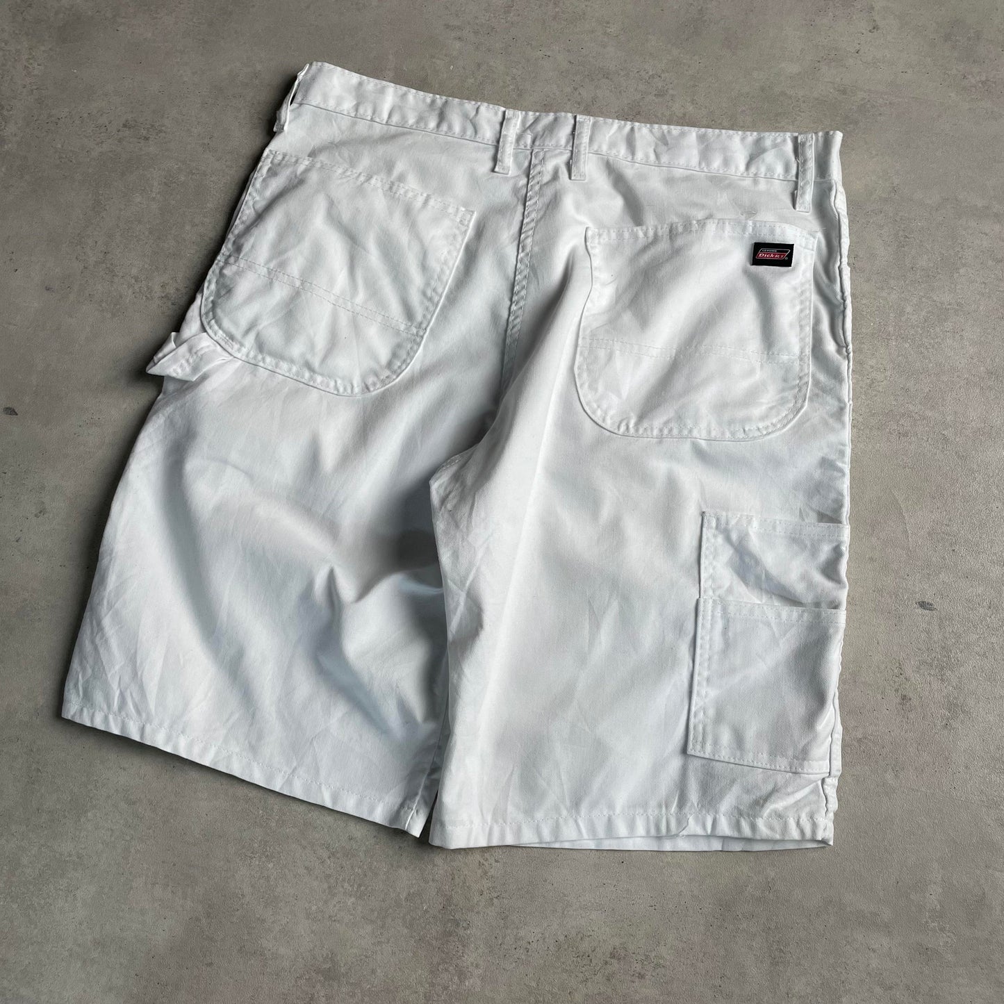 Dickies fehér carpenter rövidnadrág