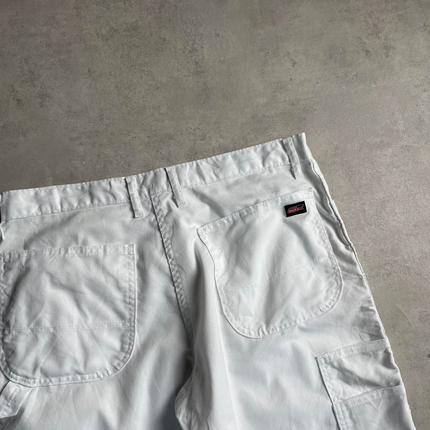Dickies fehér carpenter rövidnadrág