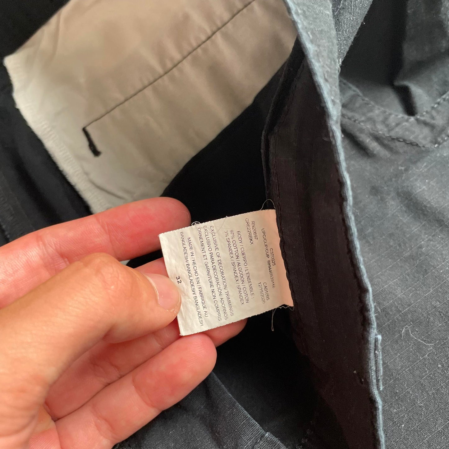 Dickies fekete rövidnadrág