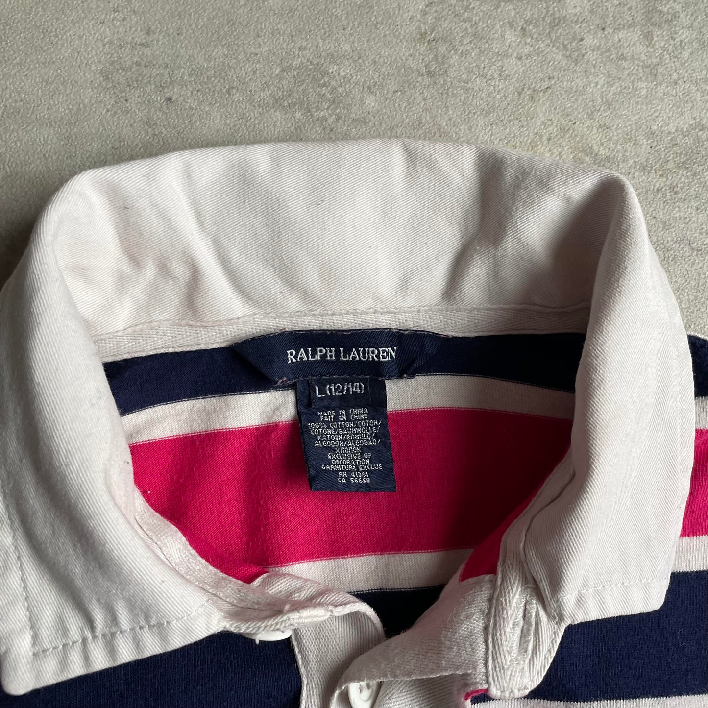 Ralph Lauren csíkos rugby shirt