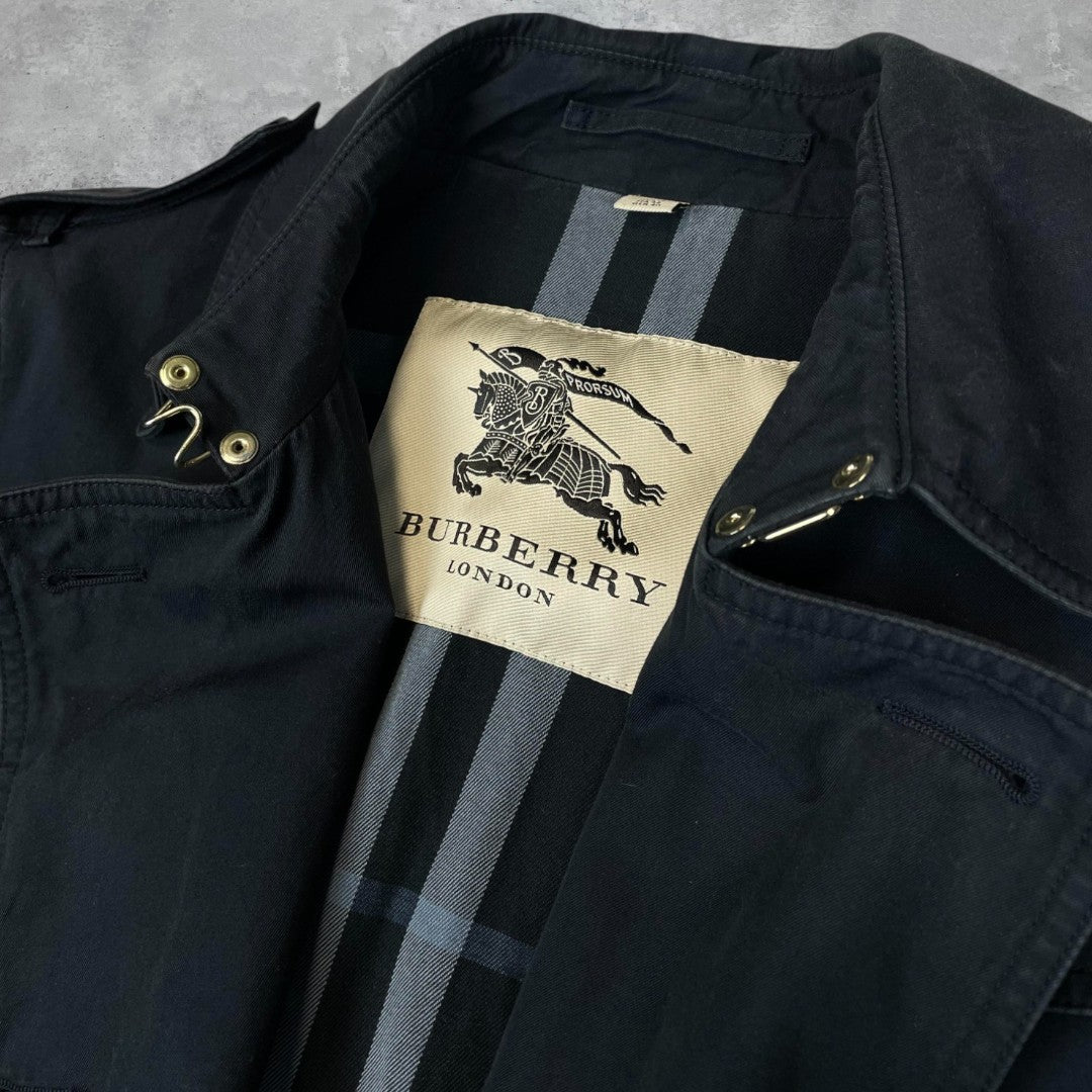 Burberry fekete női ballonkabát