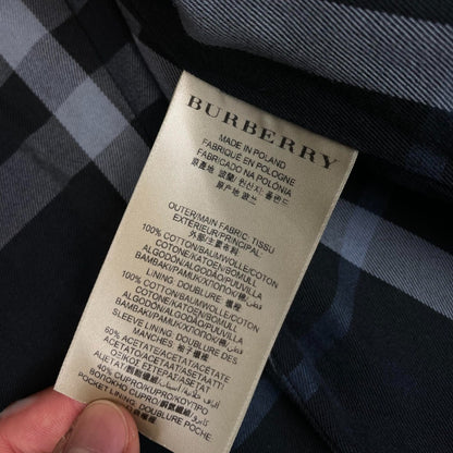 Burberry fekete női ballonkabát