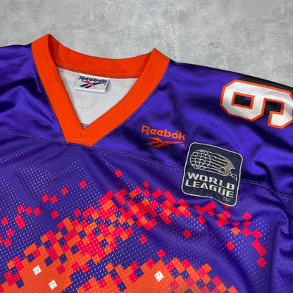Vintage 1995 Reebok Frankfurt Galaxy World League mez