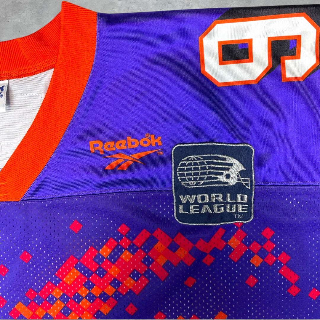Vintage 1995 Reebok Frankfurt Galaxy World League mez