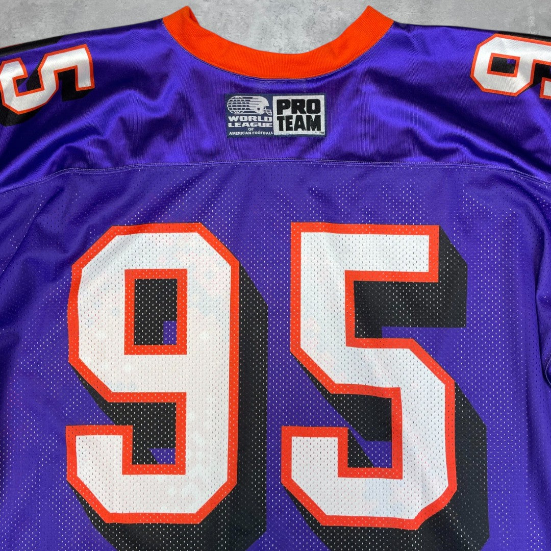 Vintage 1995 Reebok Frankfurt Galaxy World League mez