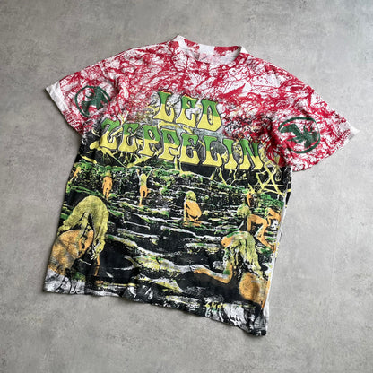 Led Zeppelin House of the Holy batikolt single stitch póló
