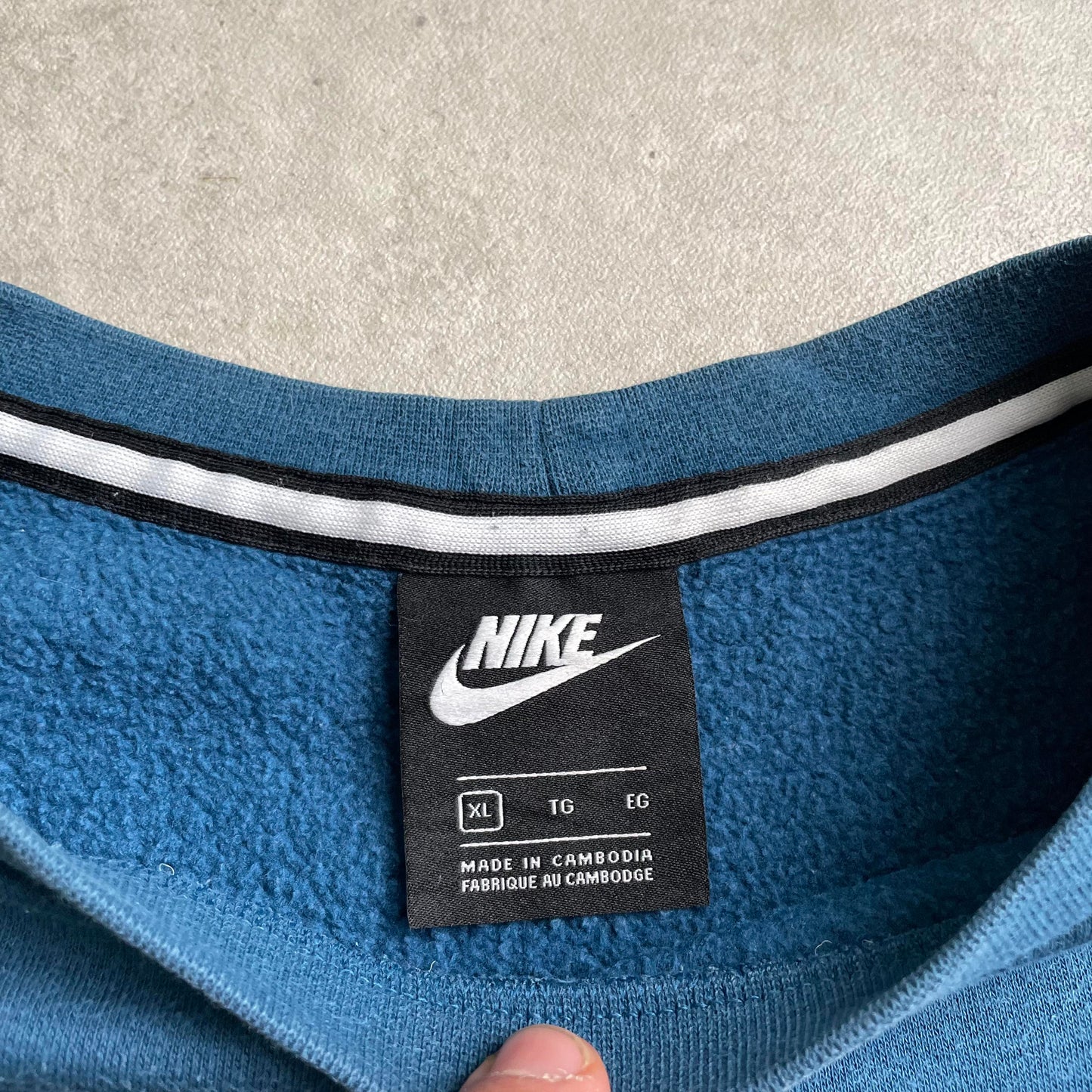 Nike big logo crewneck