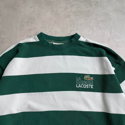 Vintage Chemise Lacoste csíkos crewneck