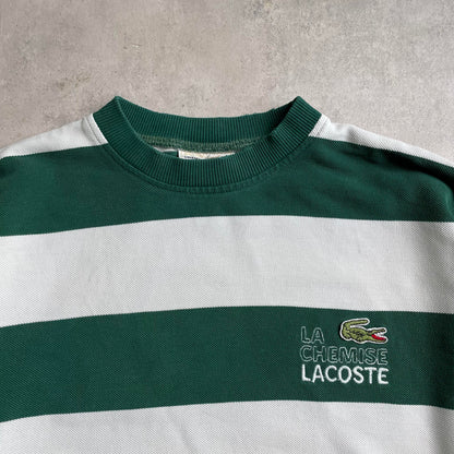 Vintage Chemise Lacoste csíkos crewneck