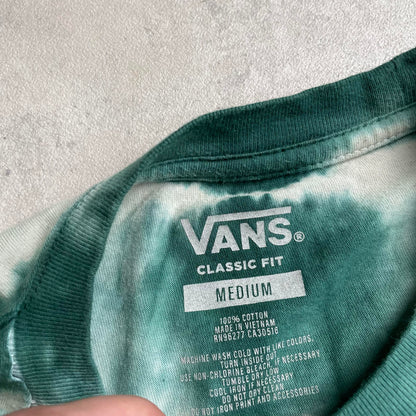 Vans zöld batikolt longsleeve