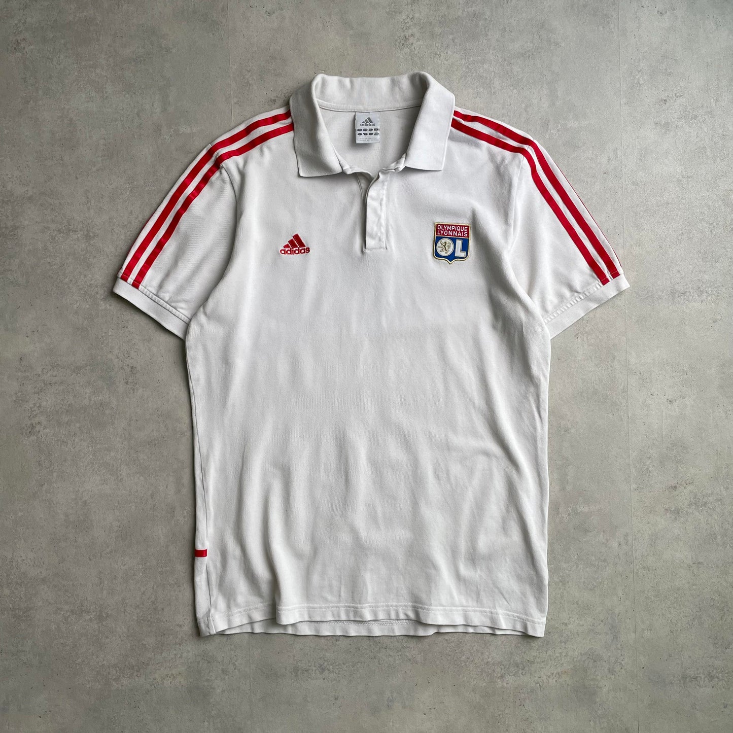 Vintage Adidas Fc Olympique Lyon pólóing