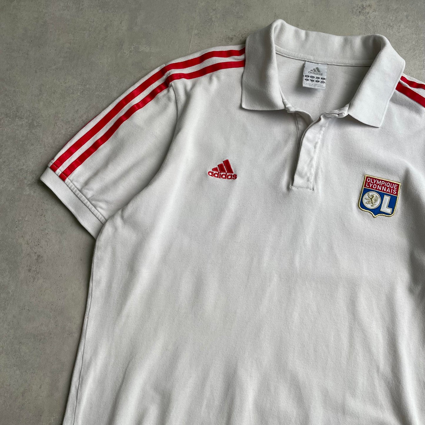 Vintage Adidas Fc Olympique Lyon pólóing