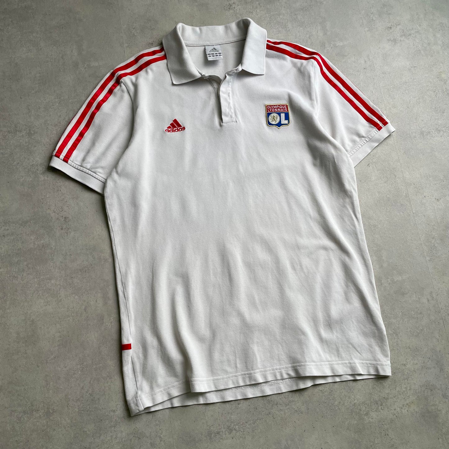 Vintage Adidas Fc Olympique Lyon pólóing