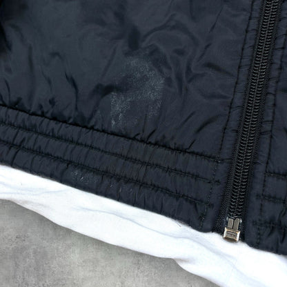 Nike reversible vintage fekete-szürke kabát