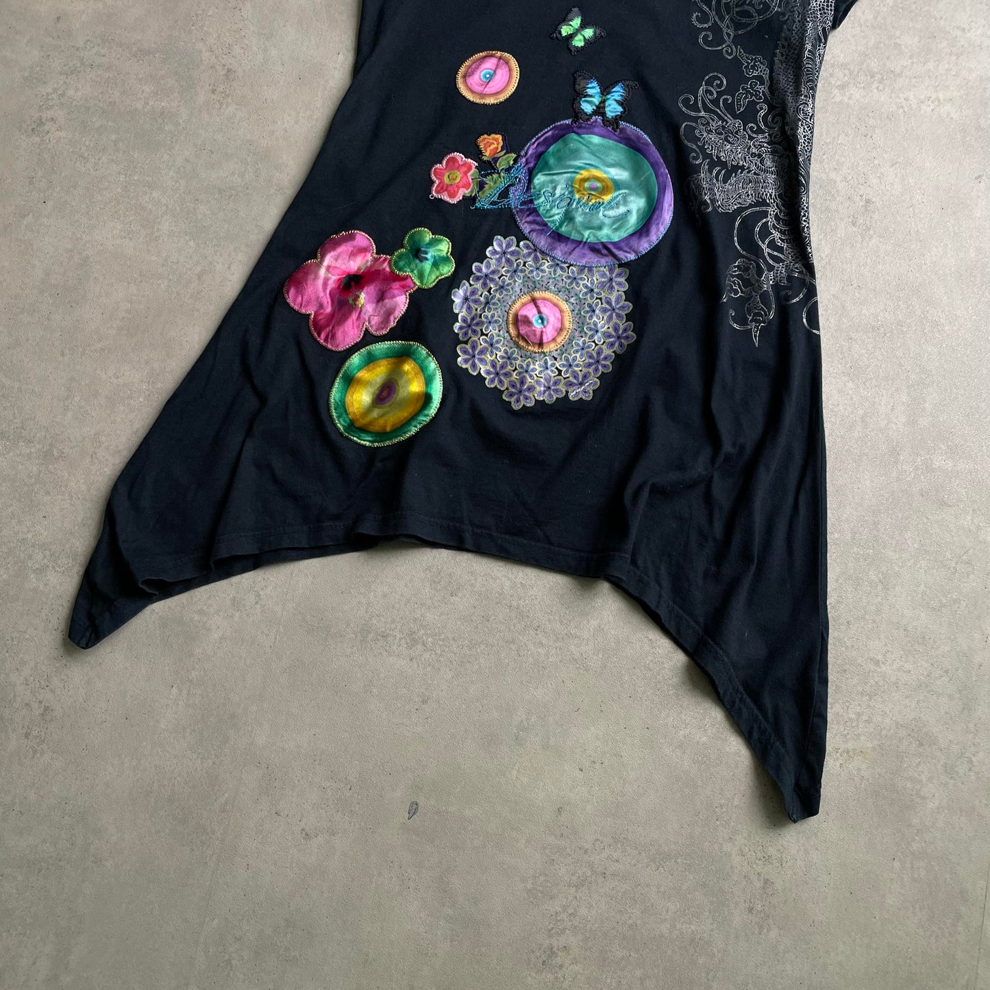 Desigual y2k hosszított póló