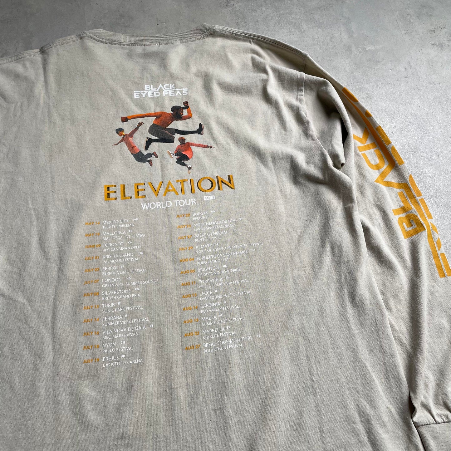 Black Eyed Peas Elevation Tour longsleeve