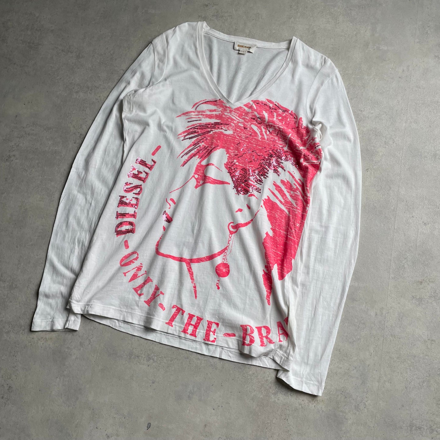 DIesel y2k graphic longsleeve