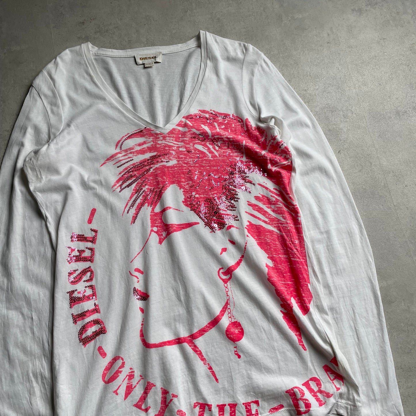 DIesel y2k graphic longsleeve
