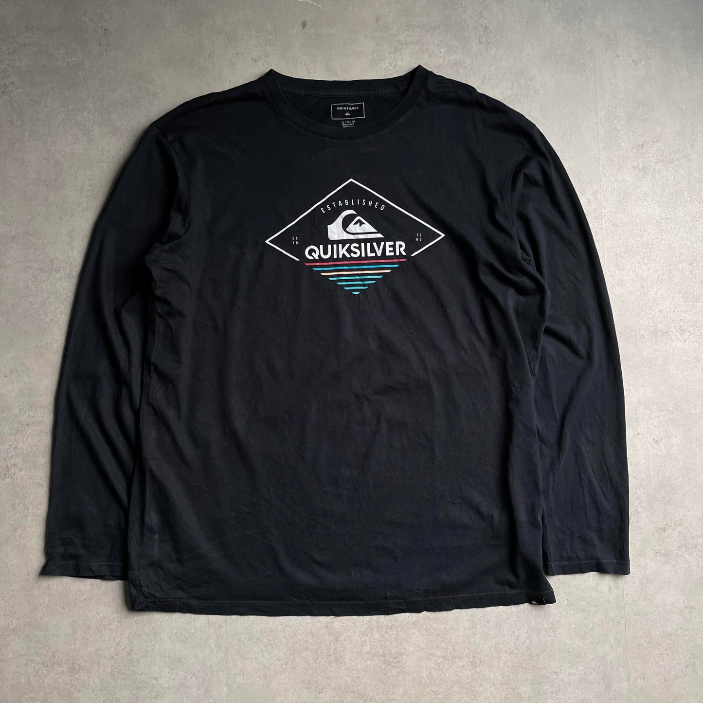 Y2k QUicksilver fekete longsleeve