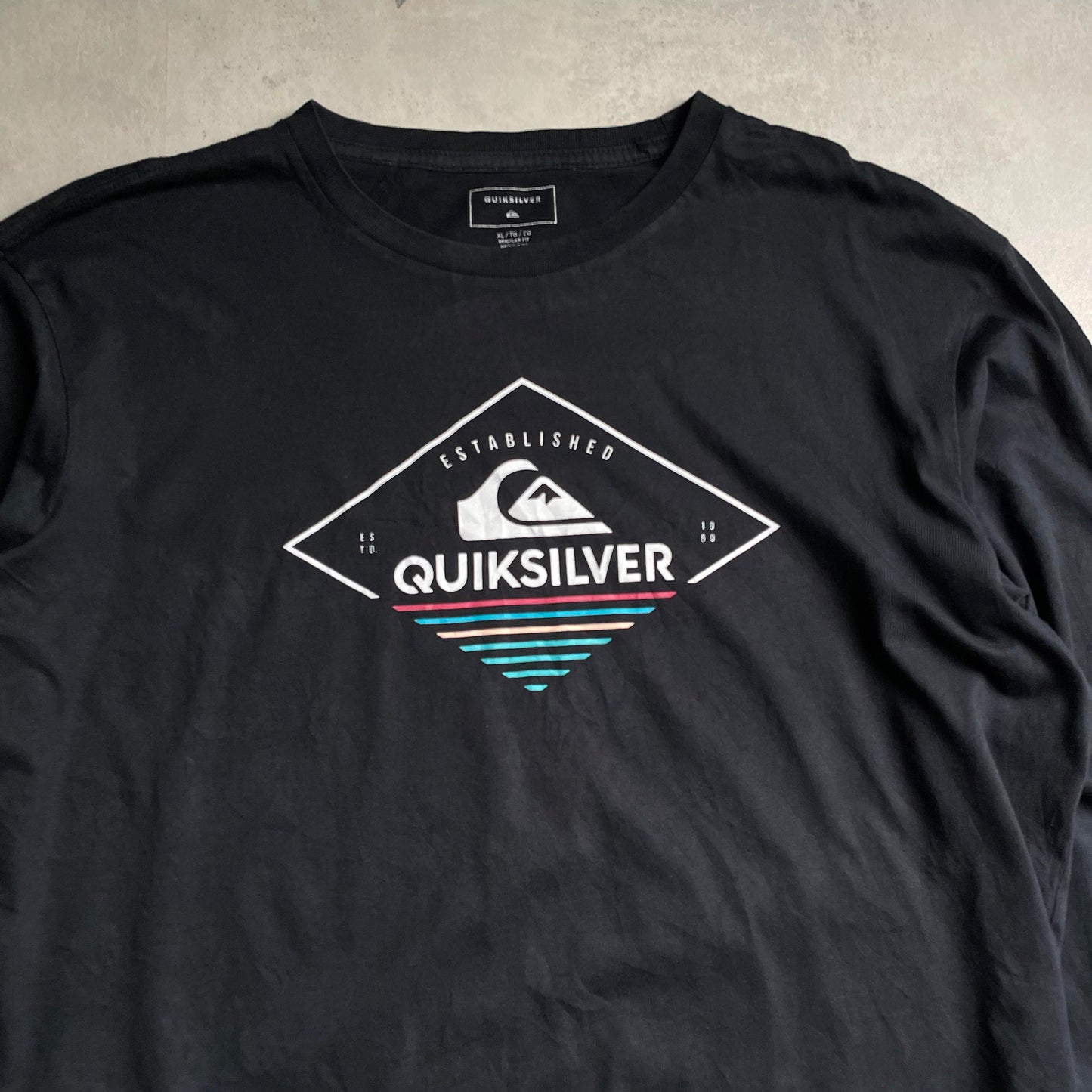Y2k QUicksilver fekete longsleeve