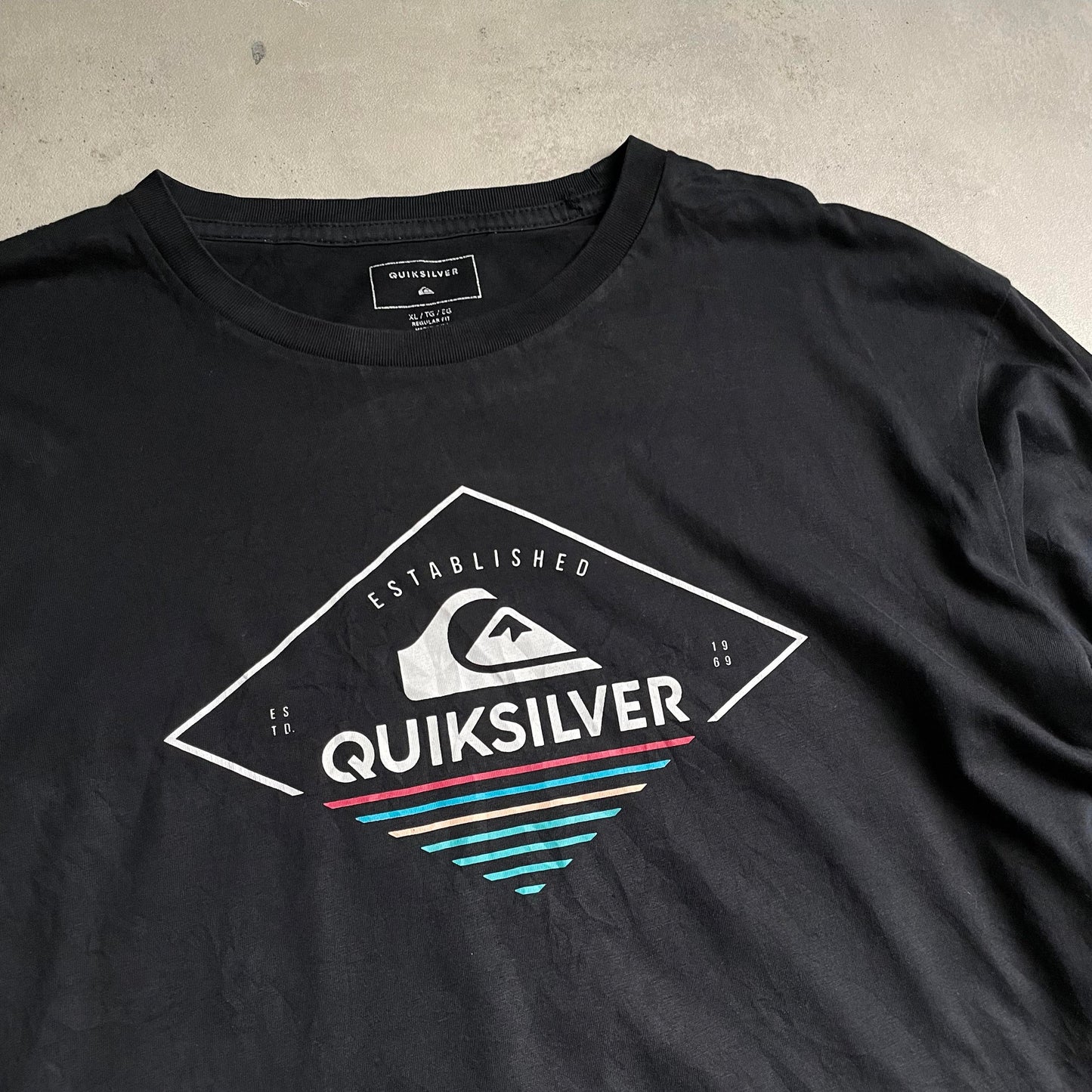 Y2k QUicksilver fekete longsleeve