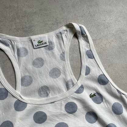 Lacoste pöttyös női felső
