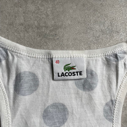 Lacoste pöttyös női felső