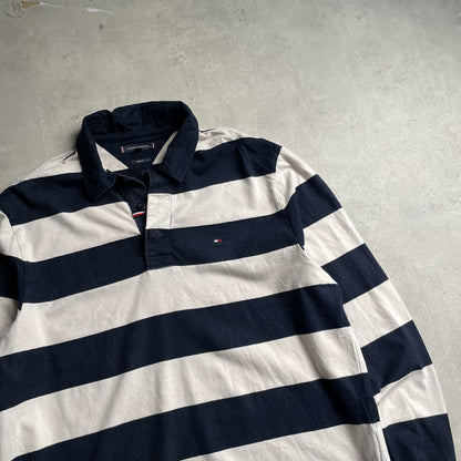 Tommy Hilfiger csíkos rugbyshirt