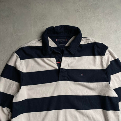 Tommy Hilfiger csíkos rugbyshirt