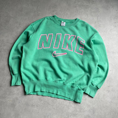 Nike retro style oversized crewneck
