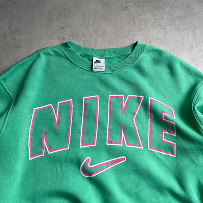 Nike retro style oversized crewneck