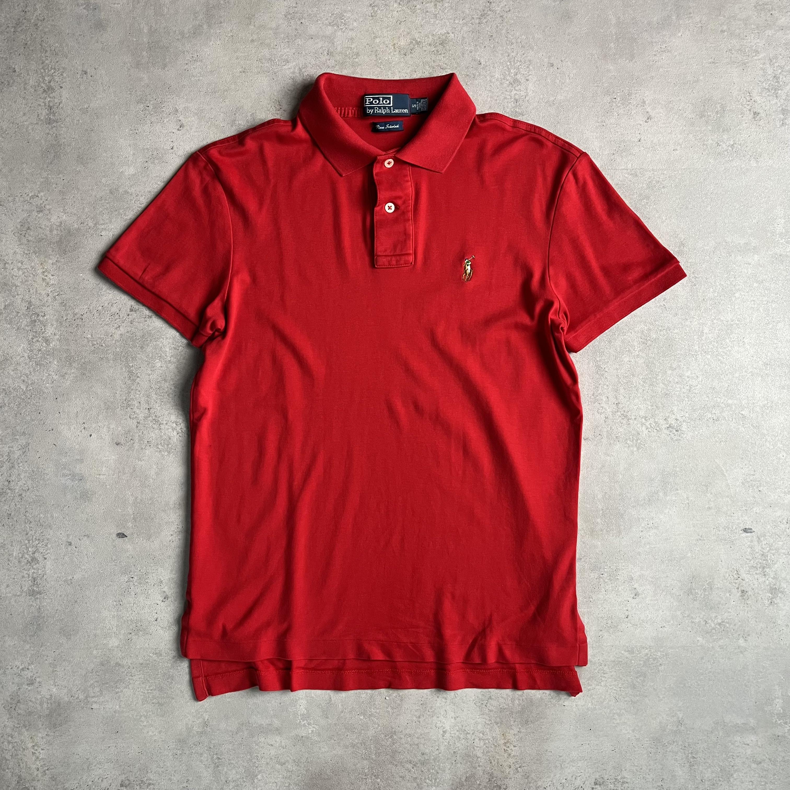 Ralph Lauren piros pólóing