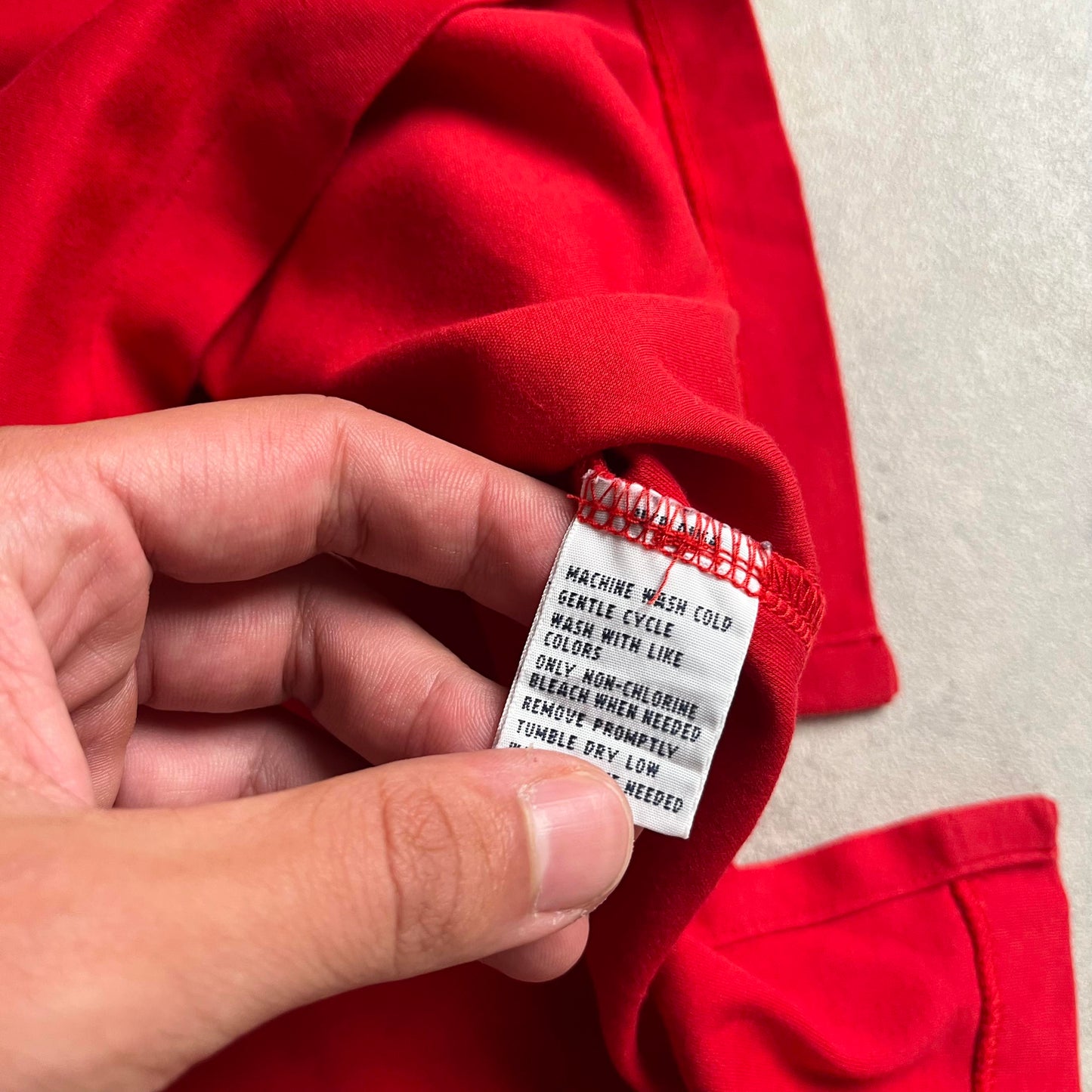Ralph Lauren piros pólóing