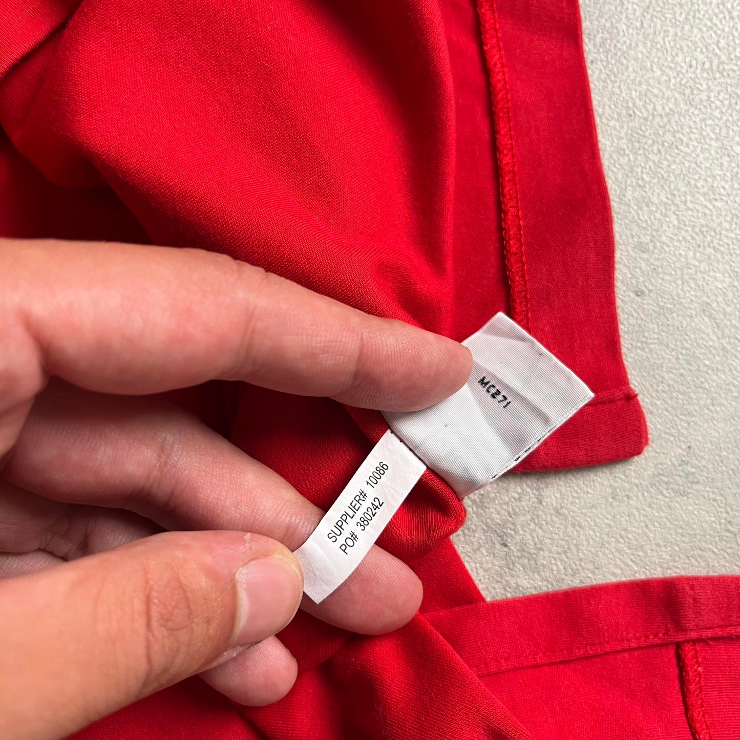 Ralph Lauren piros pólóing
