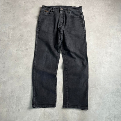 Wrangler szürke straight fit farmernadrág