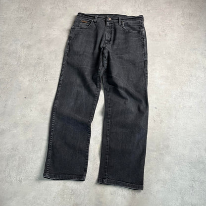 Wrangler szürke straight fit farmernadrág