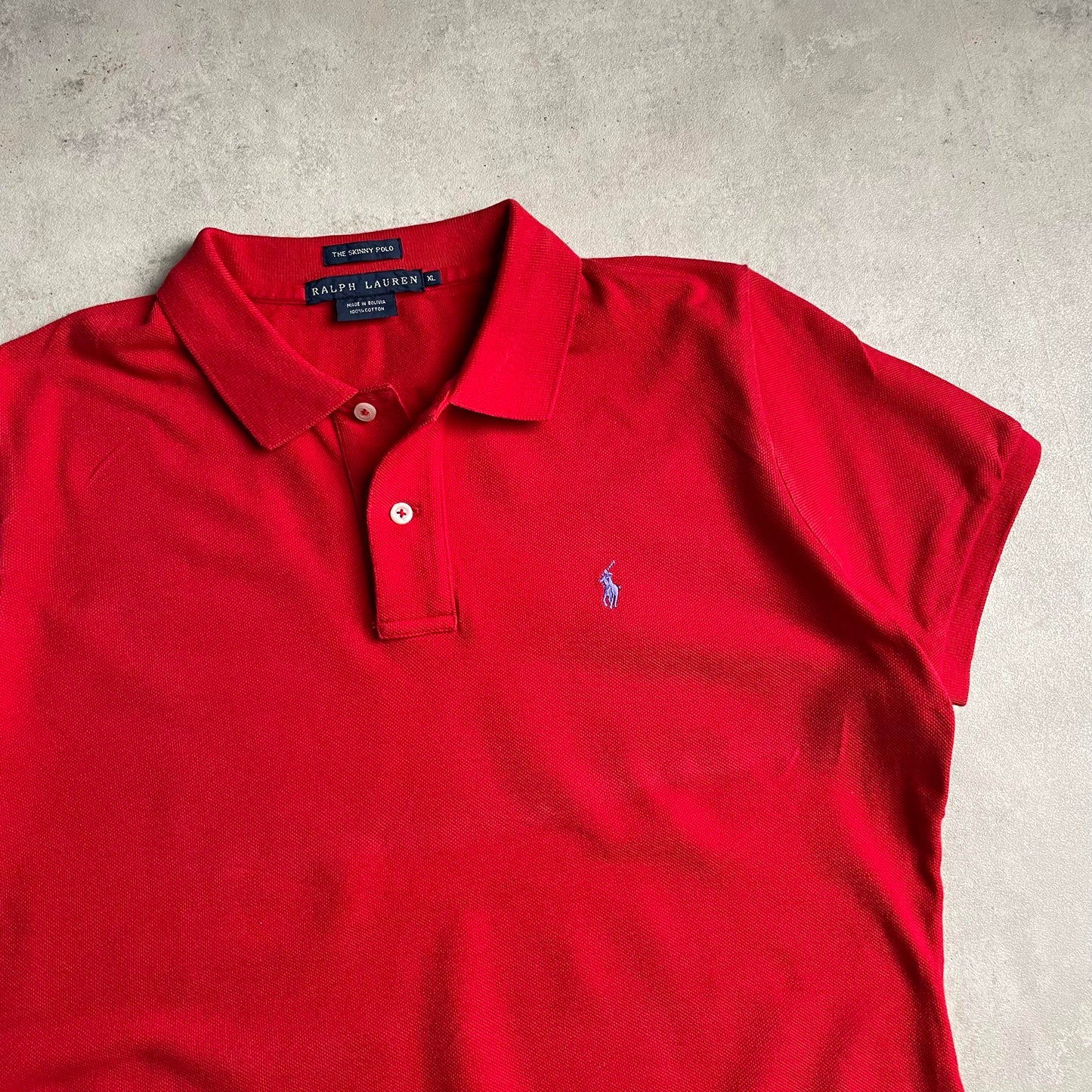 Ralph Lauren piros női pólóing