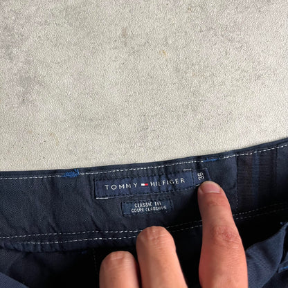 Tommy Hilfiger sötétkék chino rövidnadrág