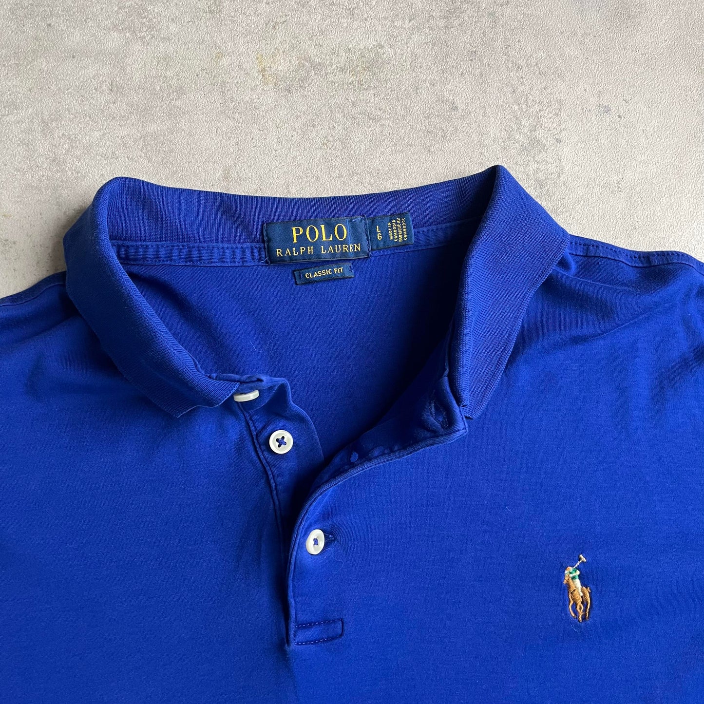 Ralph Lauren kék pólóing