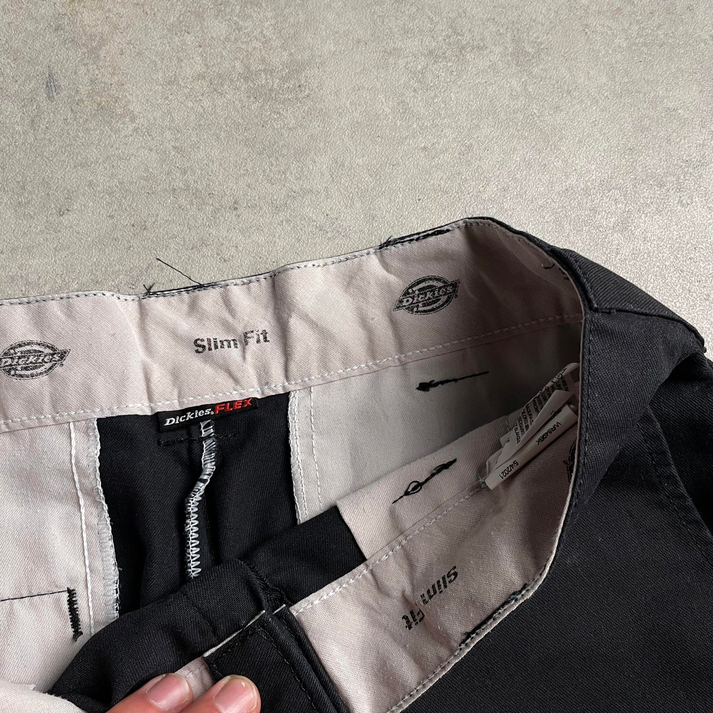 Dickies fekete slim fit rövidnadrág