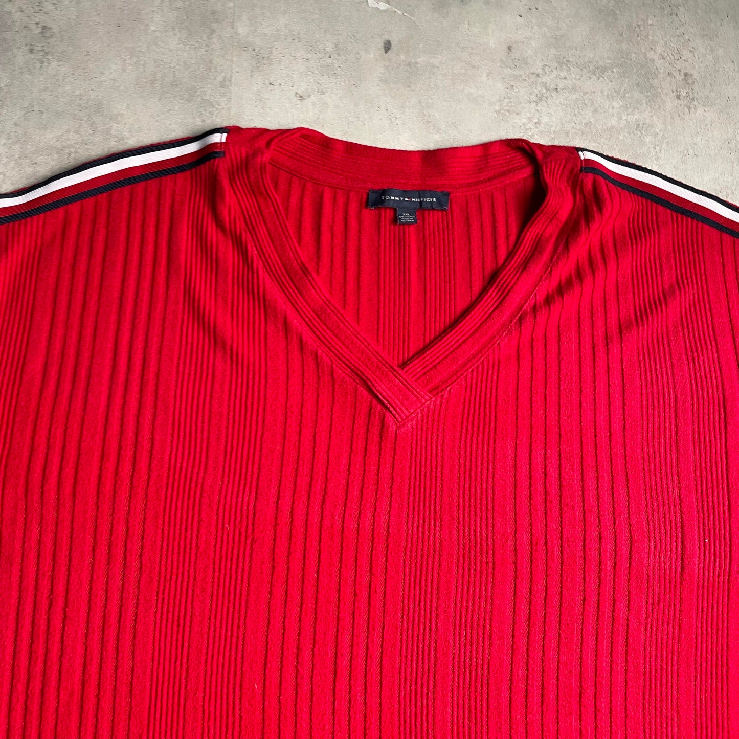 Tommy Hilfiger piros kötött ruha