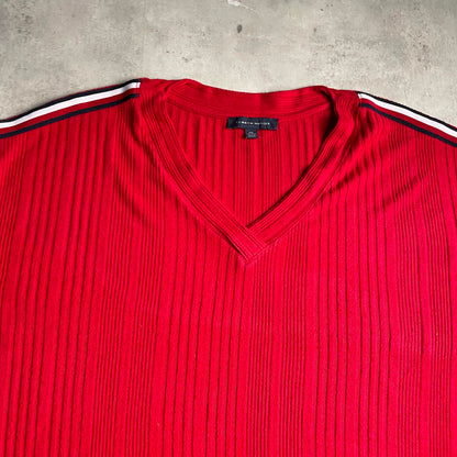 Tommy Hilfiger piros kötött ruha