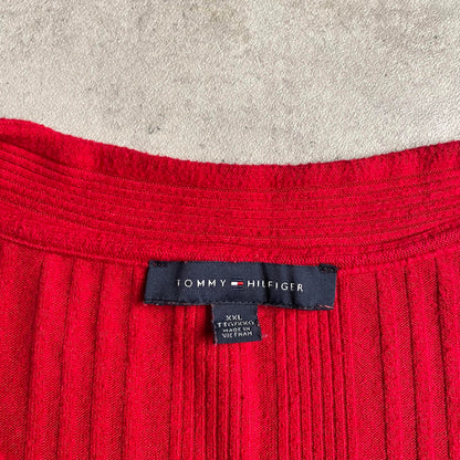 Tommy Hilfiger piros kötött ruha