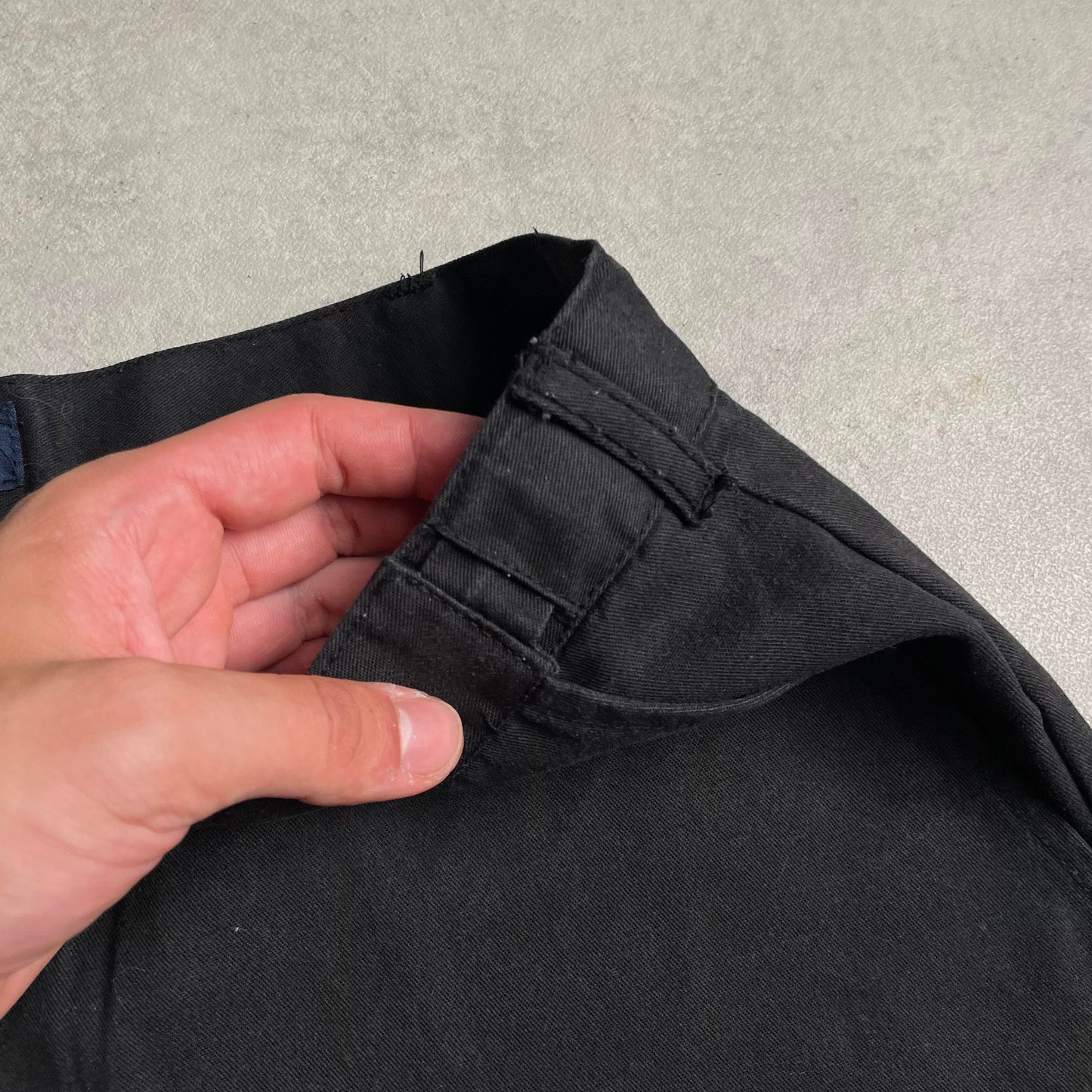 Dickies fekete rövid szabású rövidnadrág