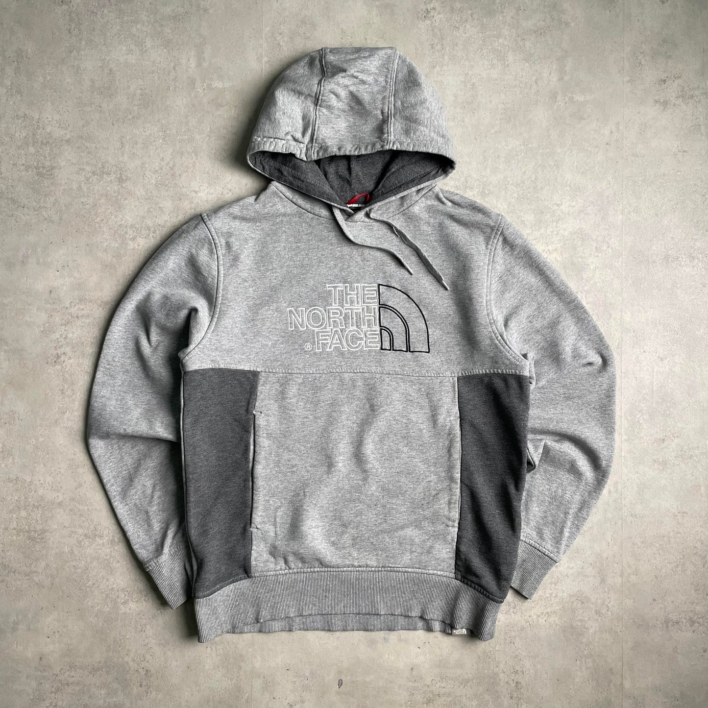 The North Face szürke big logo hoodie
