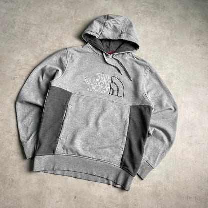 The North Face szürke big logo hoodie