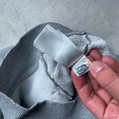 The North Face szürke big logo hoodie