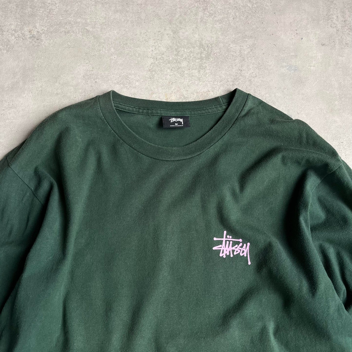 Stüssy zöld longsleeve
